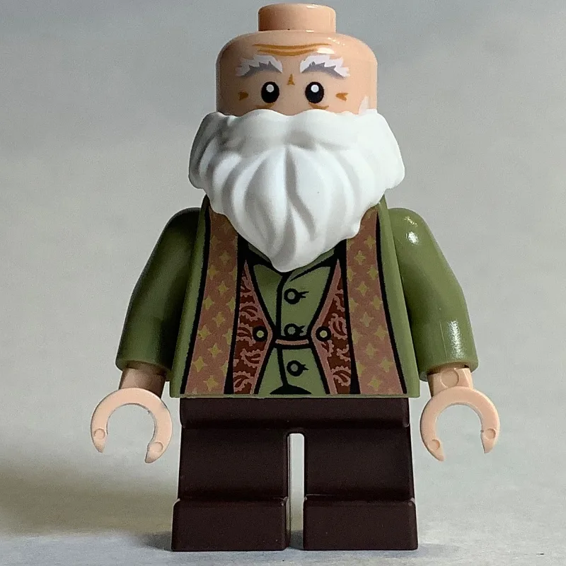 Professor Filius Flitwick, Beard, Olive Green… — minifigurine LEGO | Brick Broker