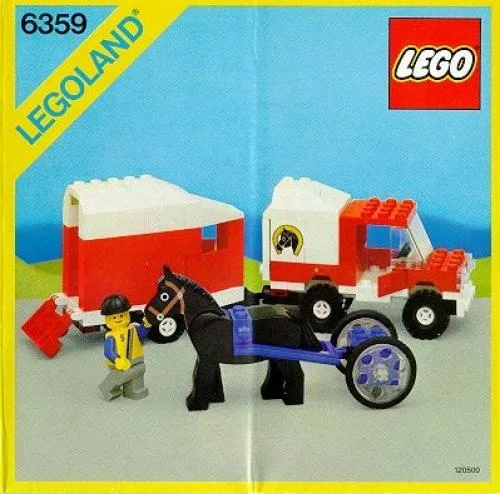 LEGO 6359 Remorque à chevaux - prix et où acheter | Brick Broker
