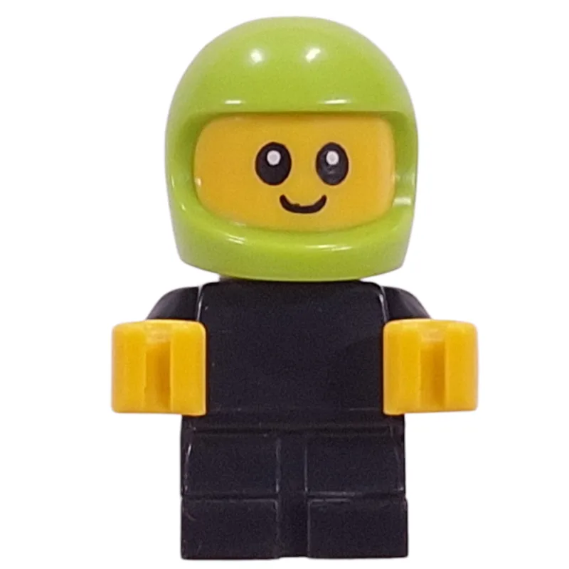 Baby, Racer, Black Body, Lime Helmet — dans quels sets LEGO ? (fig-017089) | Brick Broker