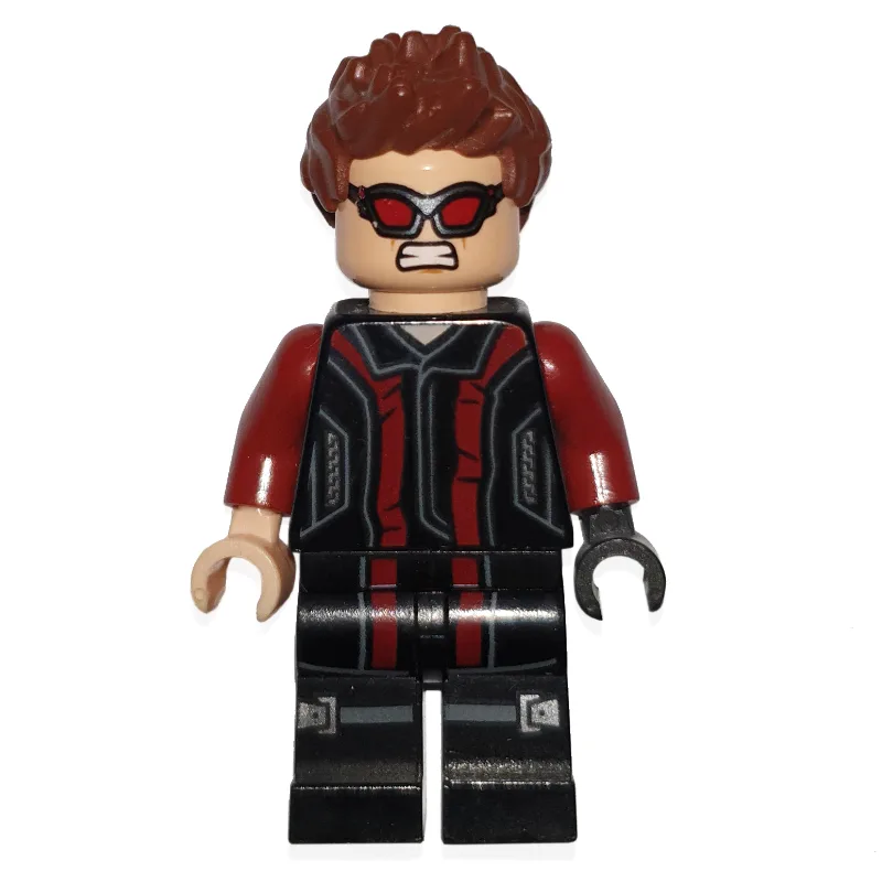 Hawkeye in Black and Dark Red Outfit — dans quels sets LEGO ? (fig-005056) | Brick Broker