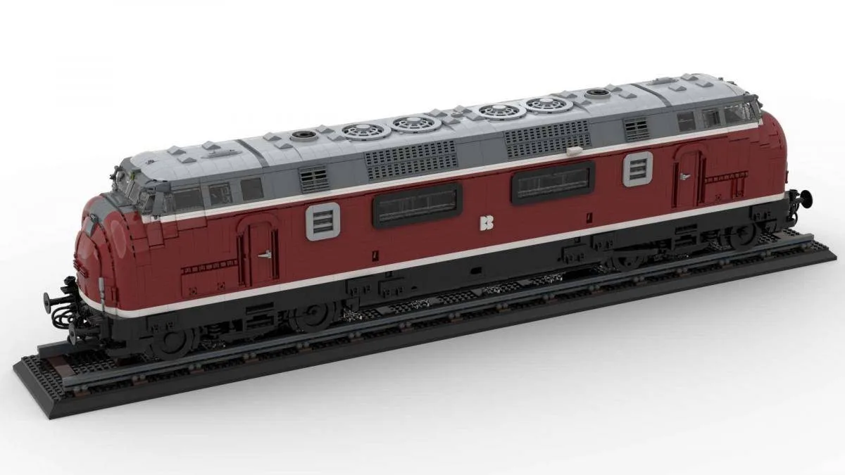 BlueBrixx Locomotive d'affichage V200 (BB-108626) - prix | Brick Broker