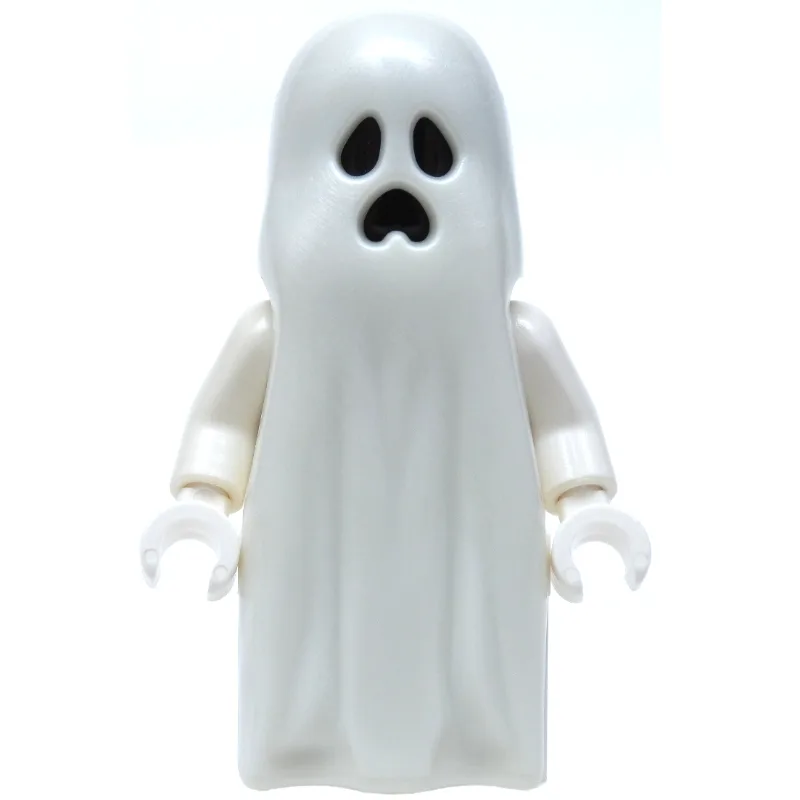 Ghost with Open Mouth and Brick Built Legs — minifigurine LEGO | Brick Broker