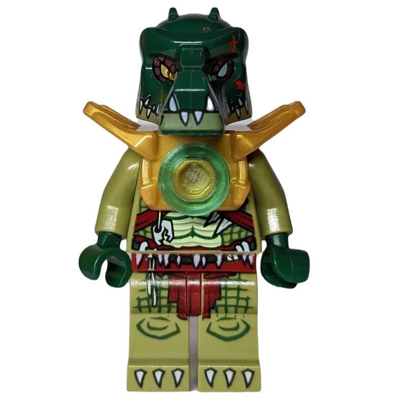 Cragger with Pearl Gold Shoulder Armor — dans quels sets LEGO ? (fig-001233) | Brick Broker