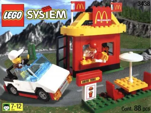 LEGO 3438 Restaurant McDonald's - prix et où acheter | Brick Broker