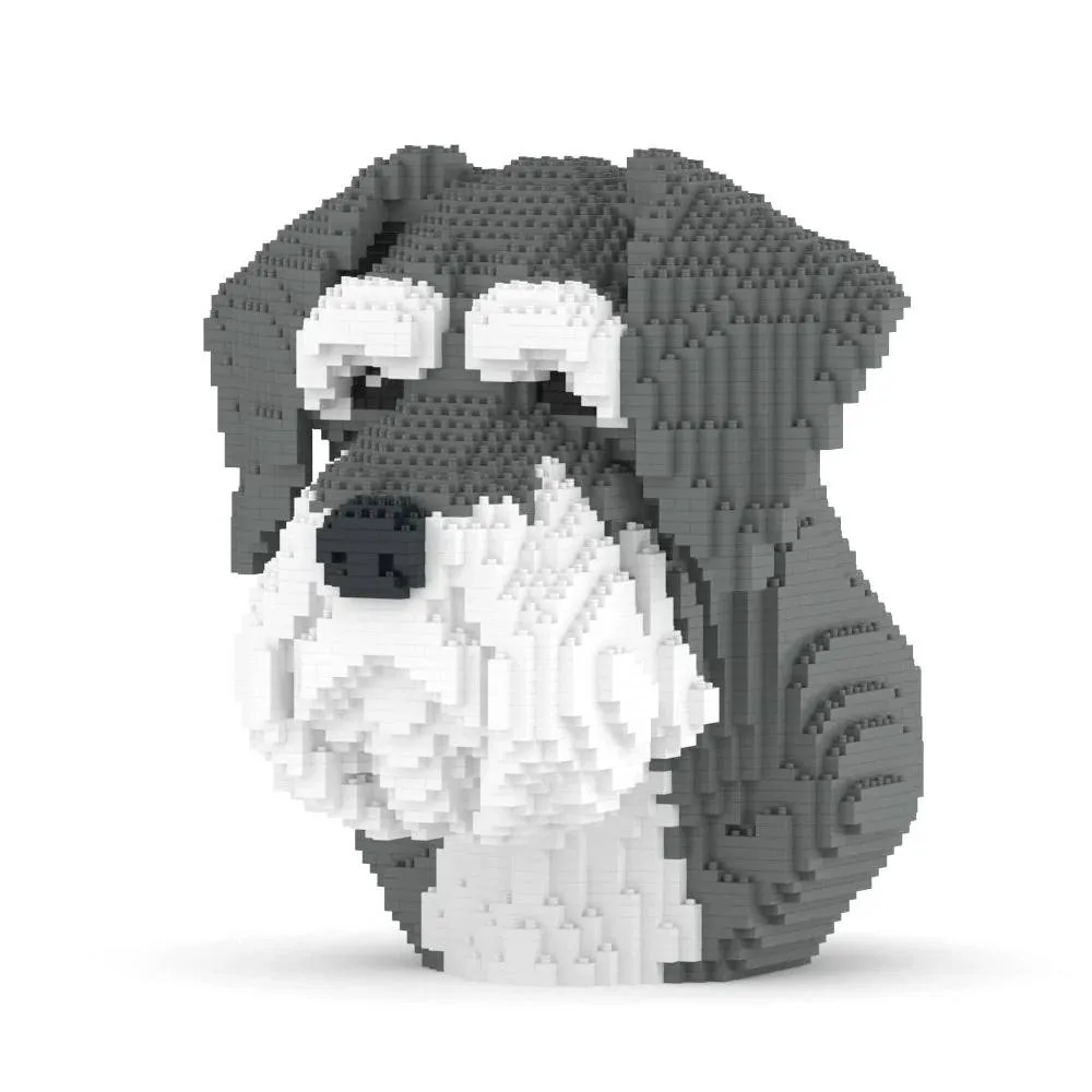 JEKCA Buste de Schnauzer 01 - Taille Standard (JEK-ST29ADD02) - prix | Brick Broker
