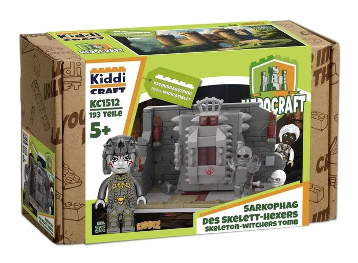 Kiddicraft Sarcophage de la Sorcière du Squelette (KID-KC1512) - prix | Brick Broker