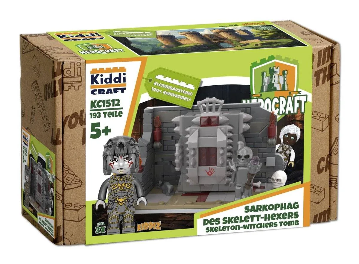 Kiddicraft Sarcophage de la Sorcière du Squelette (KID-KC1512) - prix | Brick Broker