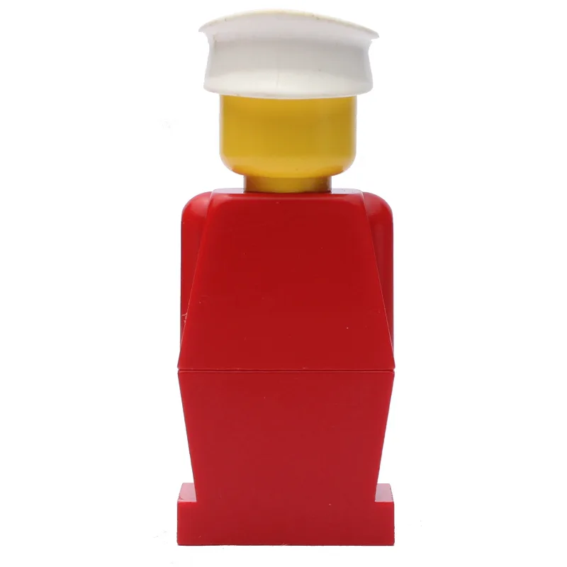 LEGOLAND Red Torso, Red Legs, White Hat — minifigurine LEGO | Brick Broker
