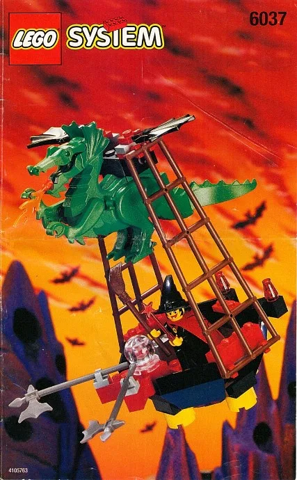 LEGO 6037 Vaisseau éolien de la sorcière - prix | Brick Broker