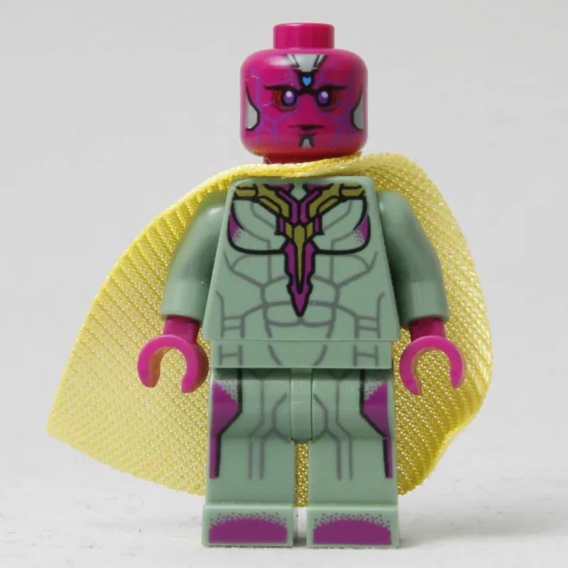 Vision with Infinity Stone on Forehead — dans quels sets LEGO ? (fig-005061) | Brick Broker