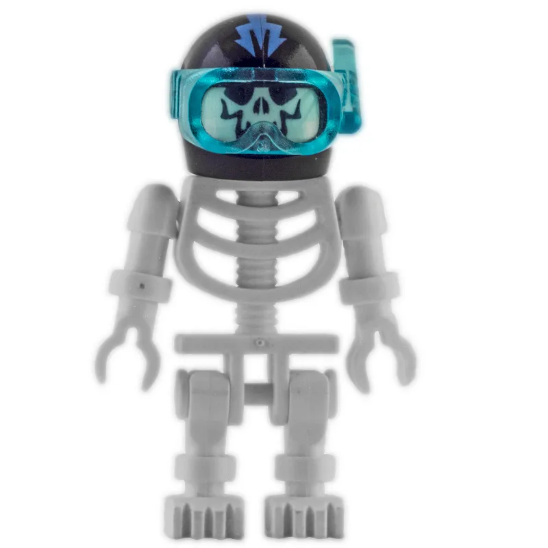 Skeleton, Evil Face, Aquaraiders Helmet — minifigurine LEGO | Brick Broker