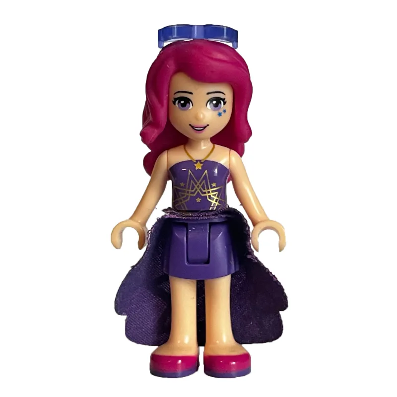 Livi - Dark Purple Top, Dark Purple Skirt — minifigurine LEGO | Brick Broker