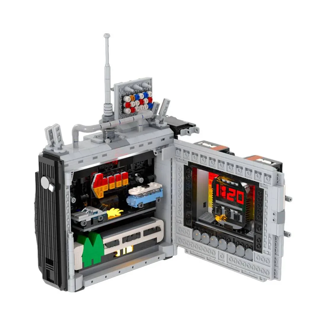 LesDiy Télécommande de la DeLorean de Doc Brown (LESDIY-3528049) - prix | Brick Broker