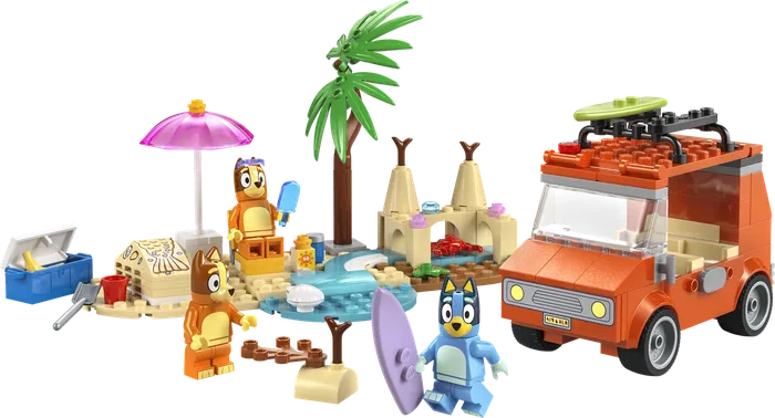 LEGO 11202 La plage de Bluey et voyage en voiture en famille - prix | Brick Broker