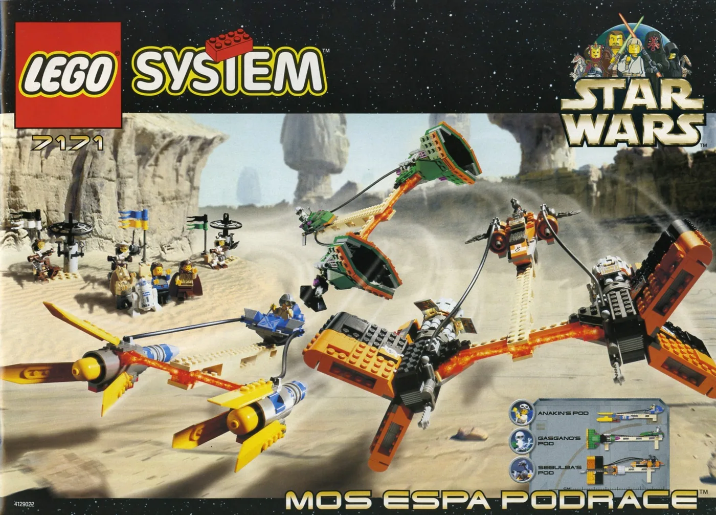 LEGO 7171 Course de pod sur Mos Espa - prix | Brick Broker