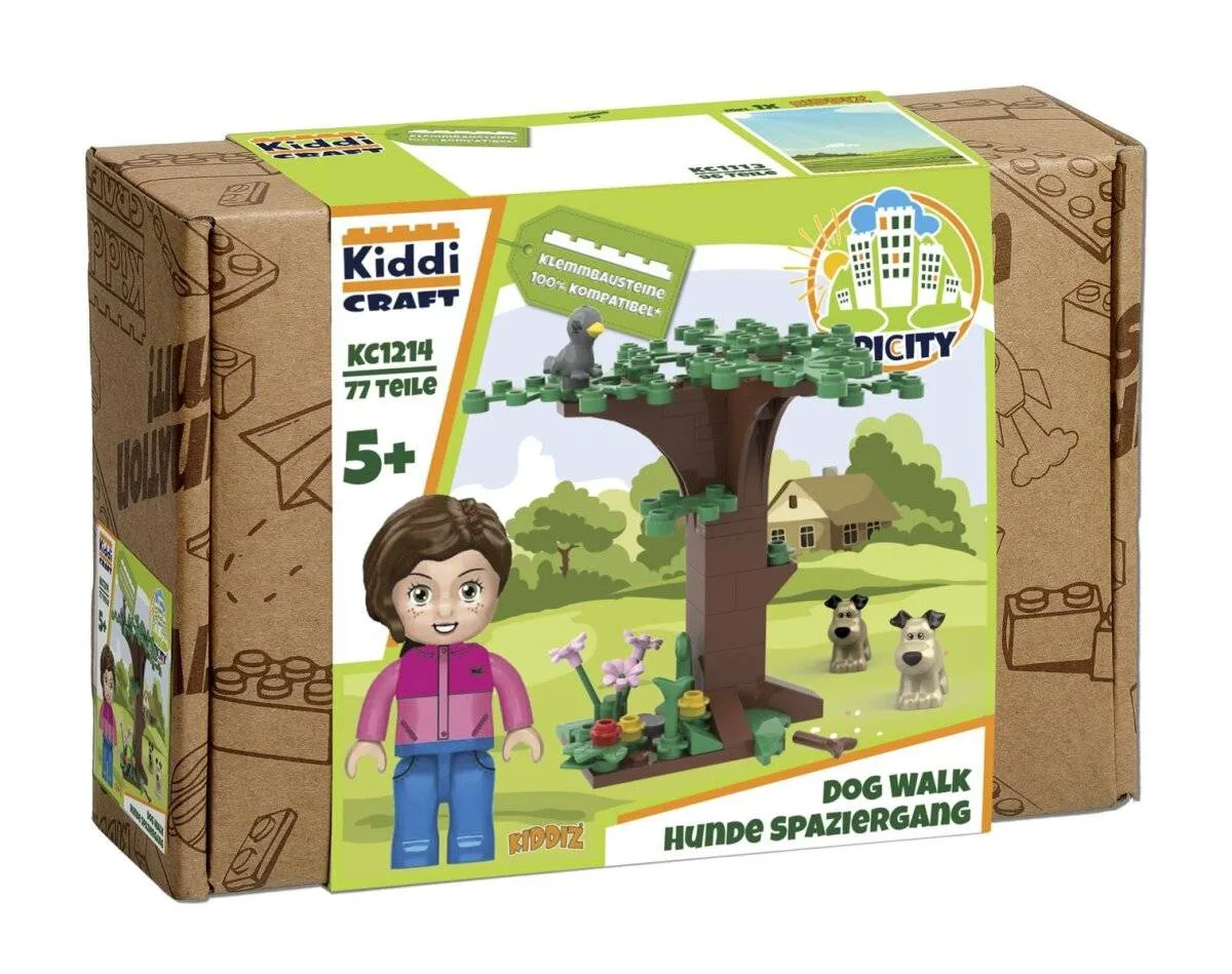 Kiddicraft Promenade de chien (KID-KC1214) - prix | Brick Broker