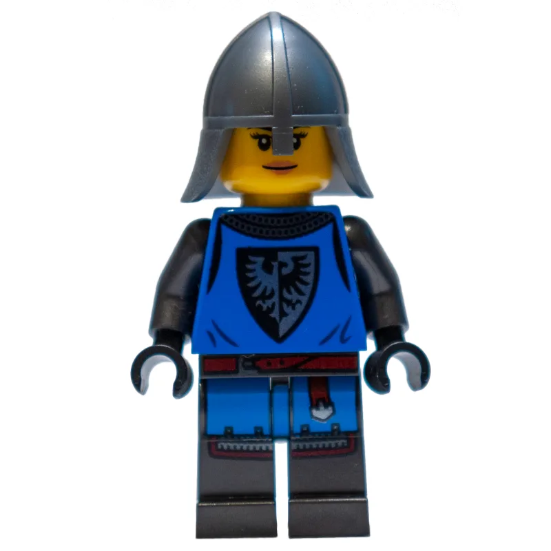 Black Falcon Castle Guard, Female - Blue Tors… — minifigurine LEGO | Brick Broker