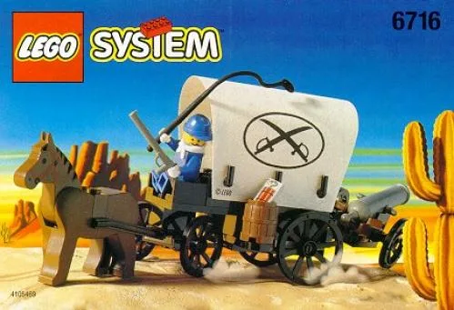 LEGO 6716 Chariot bâché - prix et où acheter | Brick Broker