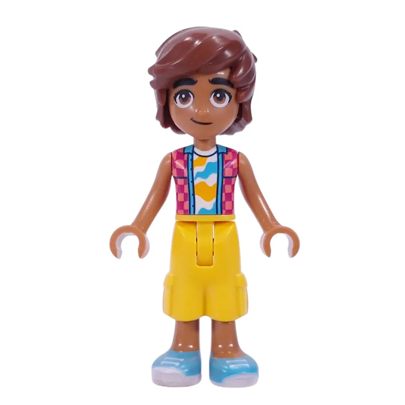 Leo - Red Shirt, Yellow Shorts — dans quels sets LEGO ? (fig-016290) | Brick Broker