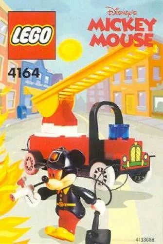 LEGO 4164 Le Camion de Pompiers de Mickey - prix | Brick Broker