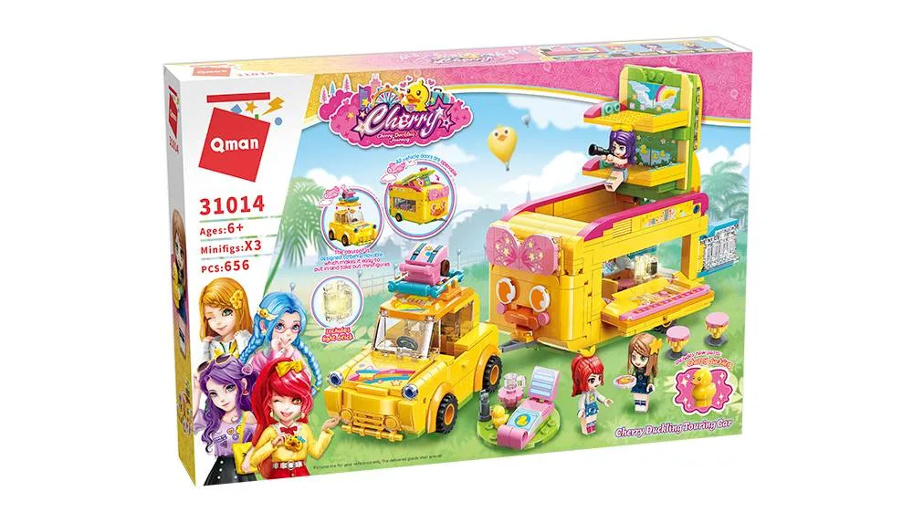 Qman Voiture de tourisme Cherry Duckling (QMAN-31014) - prix | Brick Broker