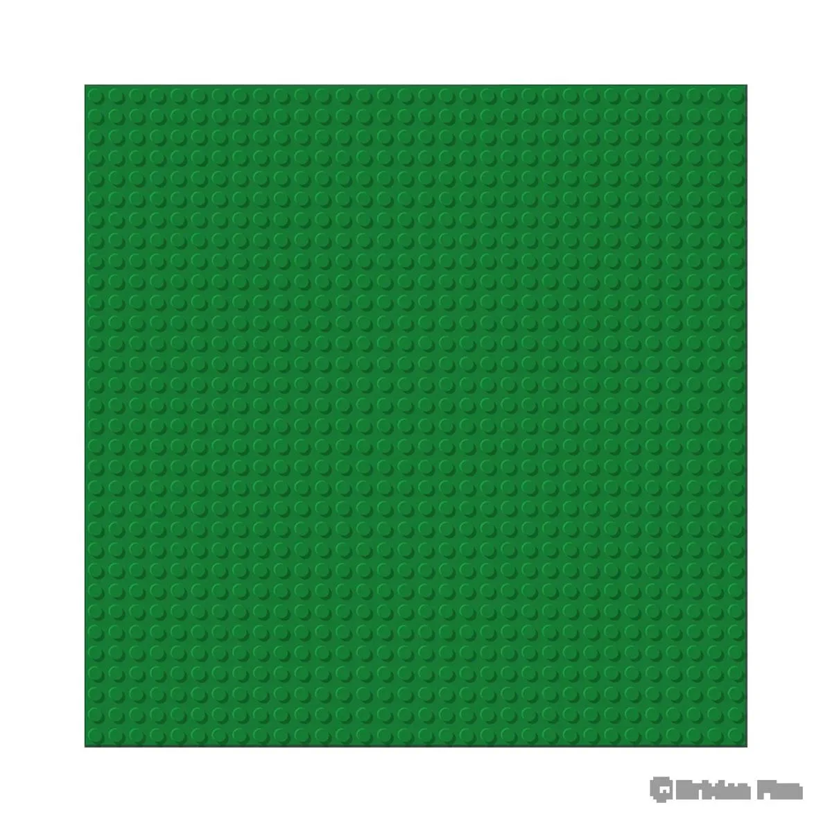 BRIXIES Plaque de base verte 32 x 32 tenons (BRIXIES-225.008) - prix | Brick Broker