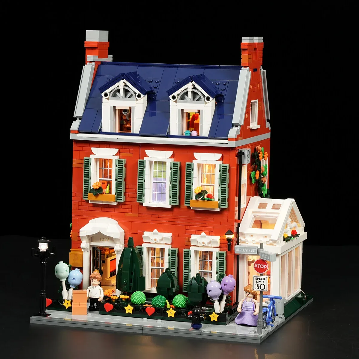 Lumibricks Maison en briques rouges (LUMI-15009) - prix | Brick Broker
