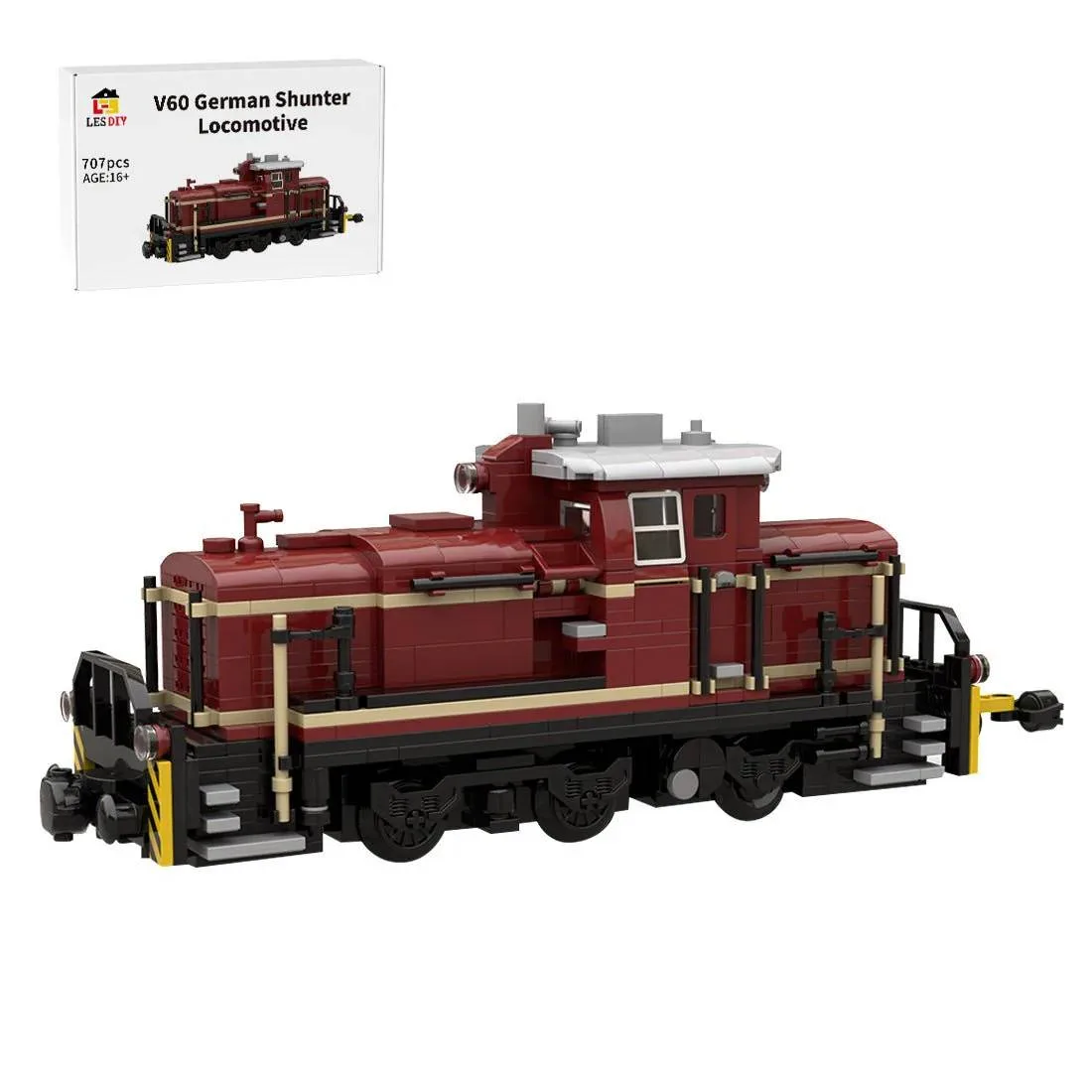 LesDiy Locomotive de manœuvre V60 (LESDIY-3620961) - prix | Brick Broker