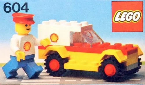 LEGO 604 Voiture de service Shell - prix | Brick Broker