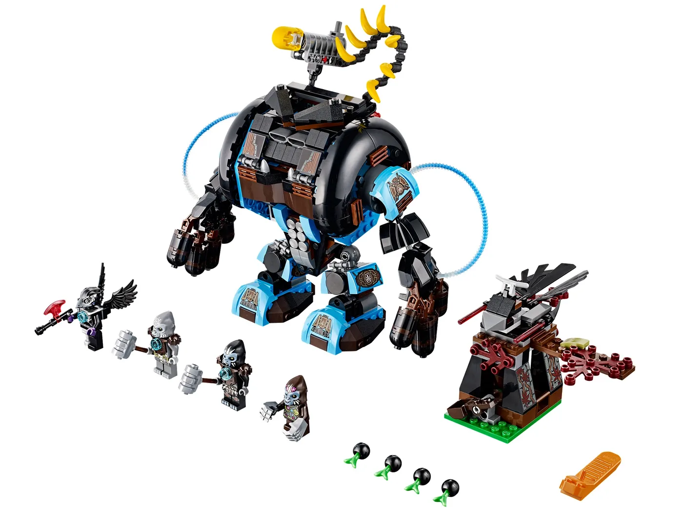 LEGO 70008 Le Cogneur Gorille de Gorzan - prix | Brick Broker