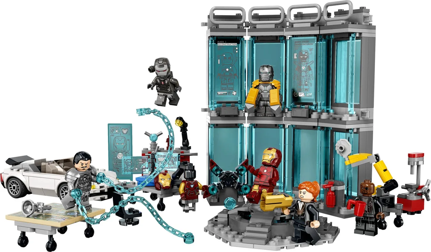LEGO 76216 L'Armurerie d'Iron Man - prix | Brick Broker