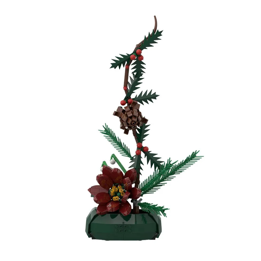 LesDiy Décoration de Noël en pot avec branches (LESDIY-3520054) - prix | Brick Broker