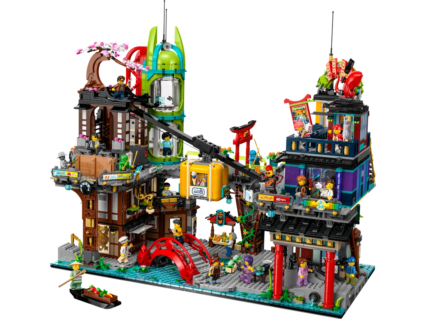 LEGO 71799 Les Marchés de la ville de NINJAGO - prix | Brick Broker