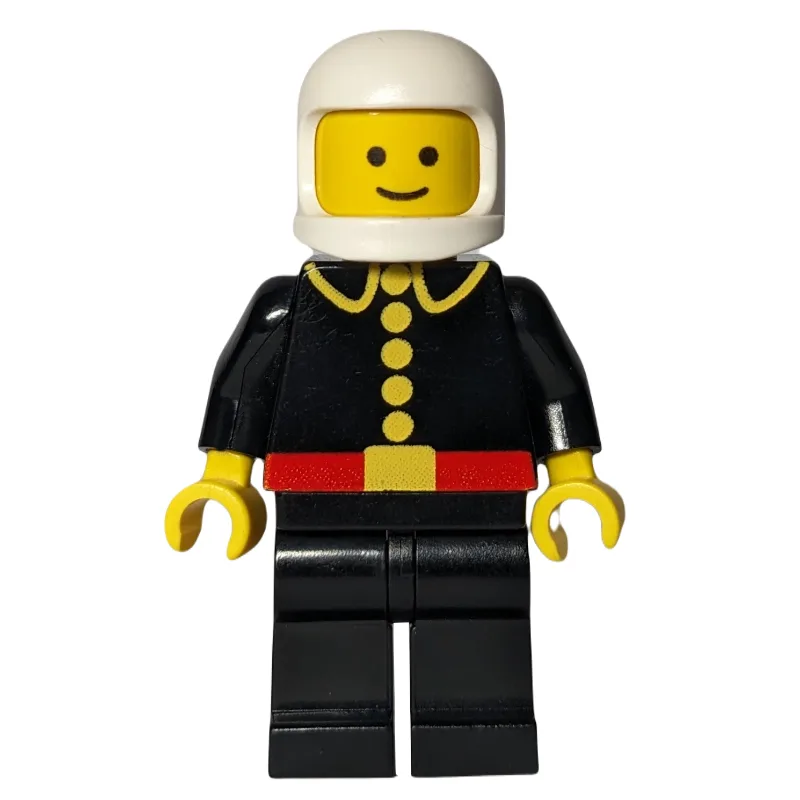 Fireman, Classic, Black Fire Jacket with Red… — minifigurine LEGO | Brick Broker