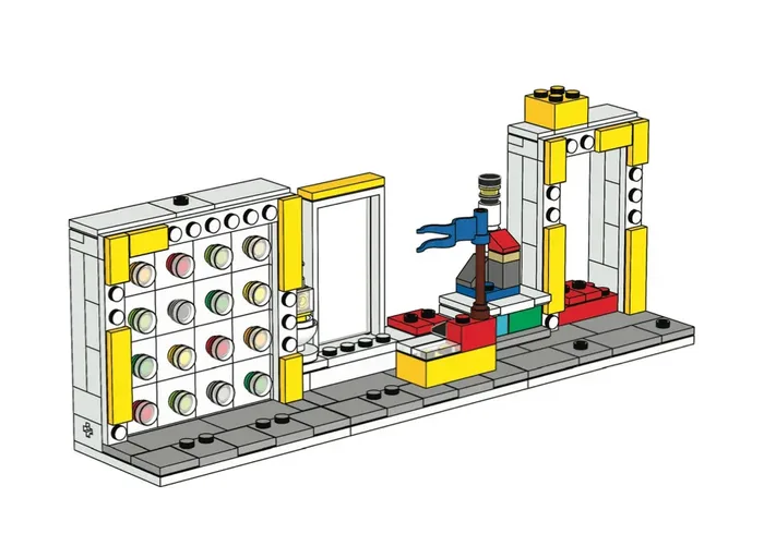 Support de minifigures du magasin LEGO (EG00118-1) - prix | Brick Broker
