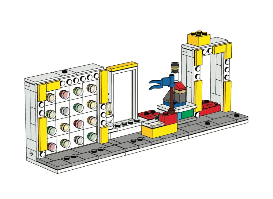Support de minifigures du magasin LEGO (EG00118-1) - prix | Brick Broker