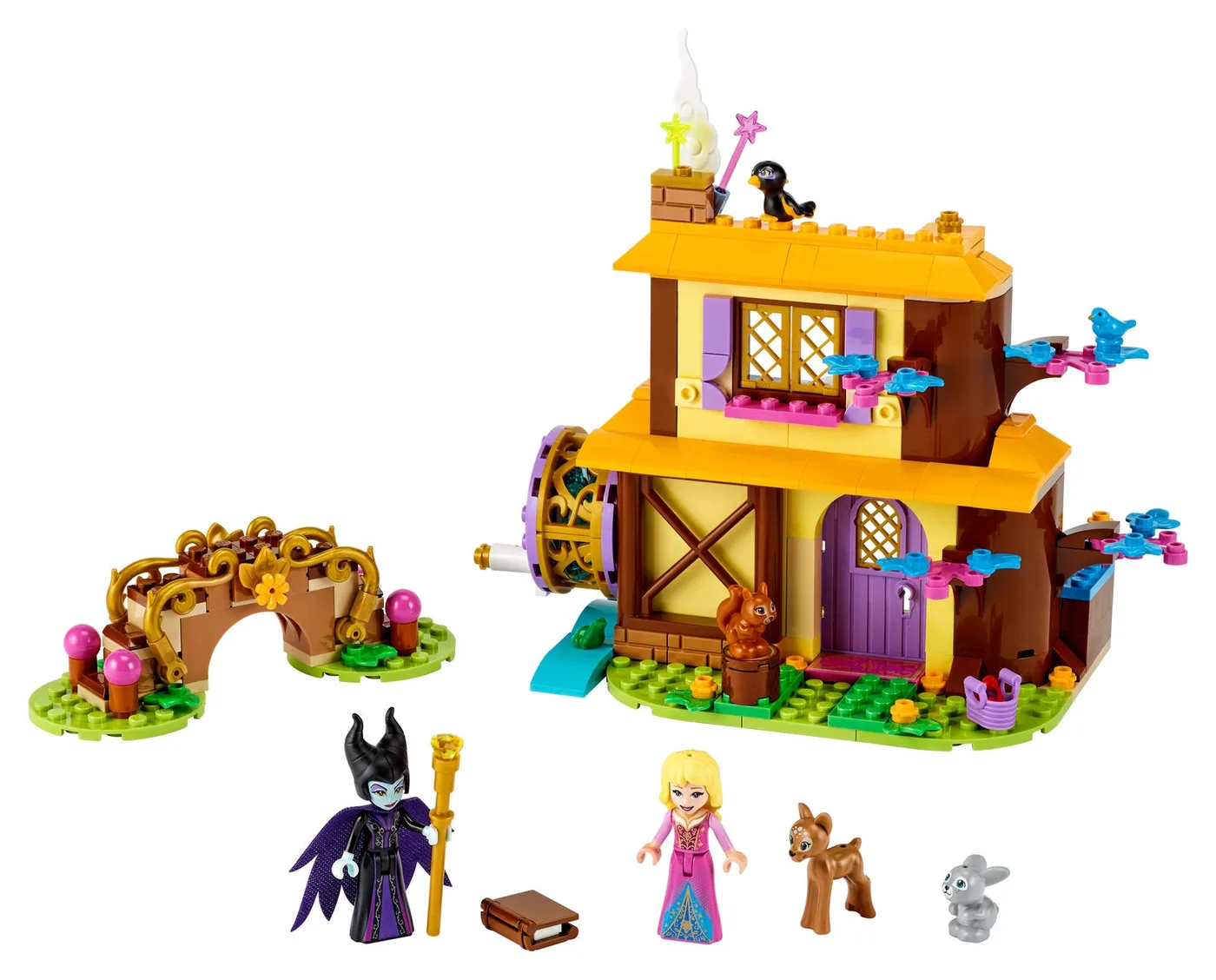LEGO 43188 Le chalet dans la forêt d'Aurore - prix | Brick Broker