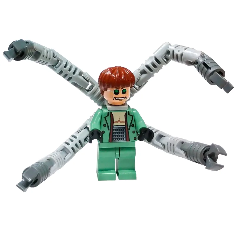 Dr. Octopus / Doc Ock with Green Glasses and… — minifigurine LEGO | Brick Broker