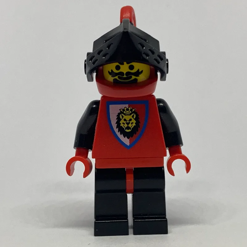 Knight (Royal Knights) - Black Legs, Red Helm… — minifigurine LEGO | Brick Broker