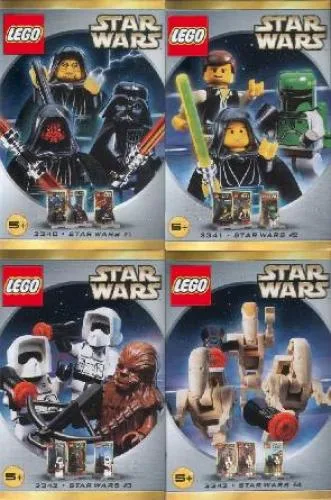 LEGO Star Wars Packs de Minifigs (Lot de 4) (SWMINIFIGS-1) - prix | Brick Broker