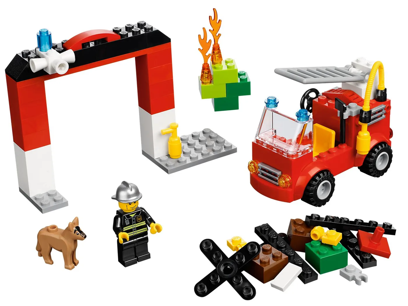 10661 Ma première caserne de pompiers LEGO - prix | Brick Broker