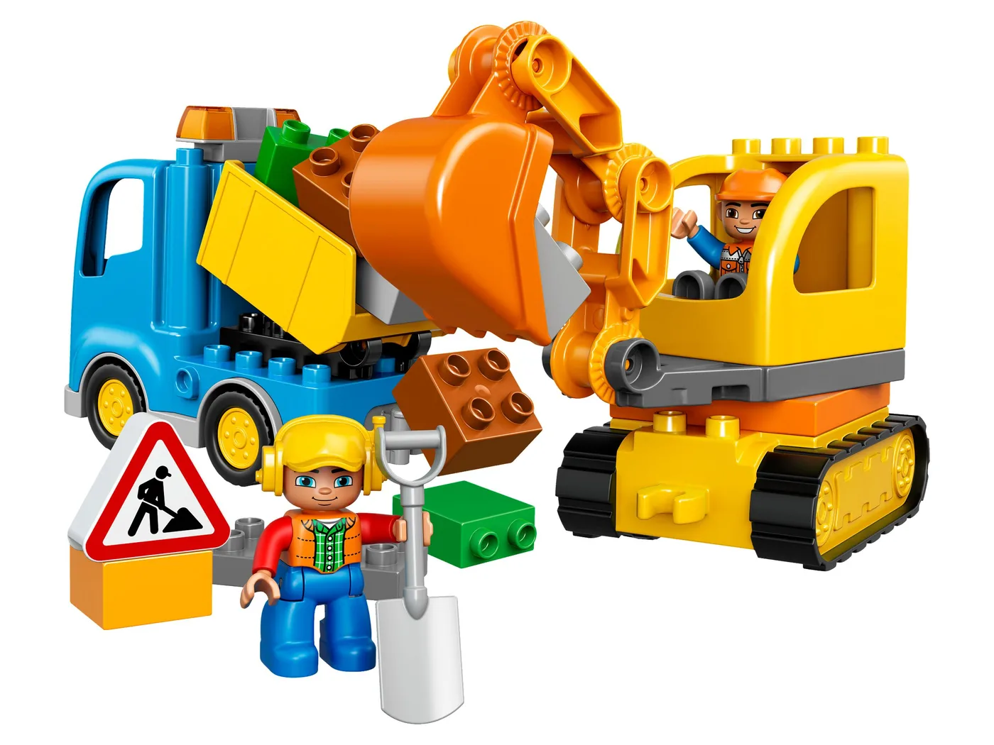 LEGO 10812 Camion et pelleteuse à chenilles - prix | Brick Broker