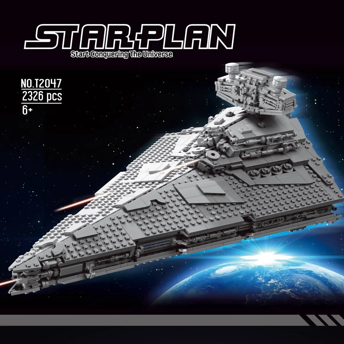 TaiGaoLe Star Destroyer (TGL-T2047) - prix | Brick Broker