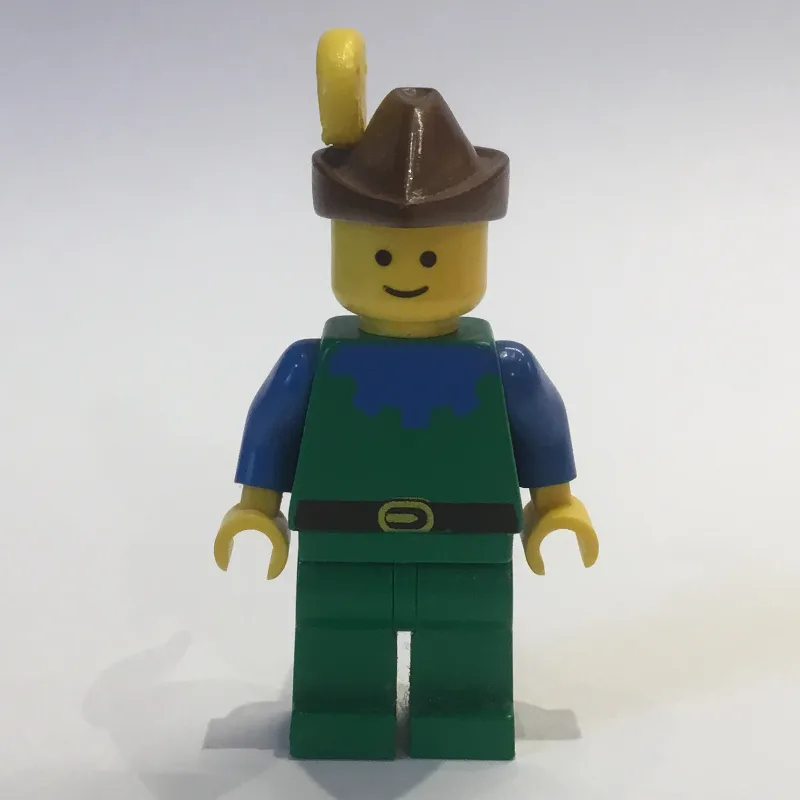 Forestman (Forestmen) - Blue, Yellow Plume — minifigurine LEGO | Brick Broker