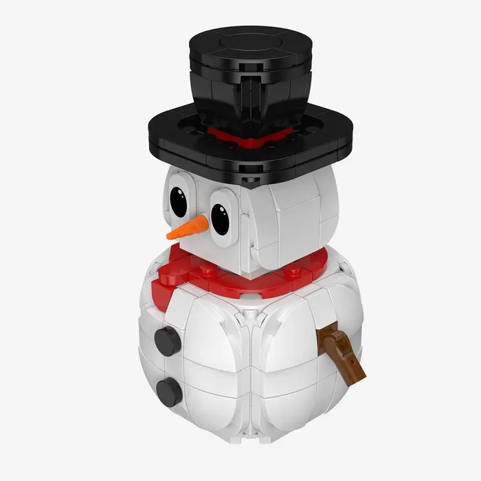 BlueBrixx Bonhomme de neige festif (BB-110439) - prix | Brick Broker