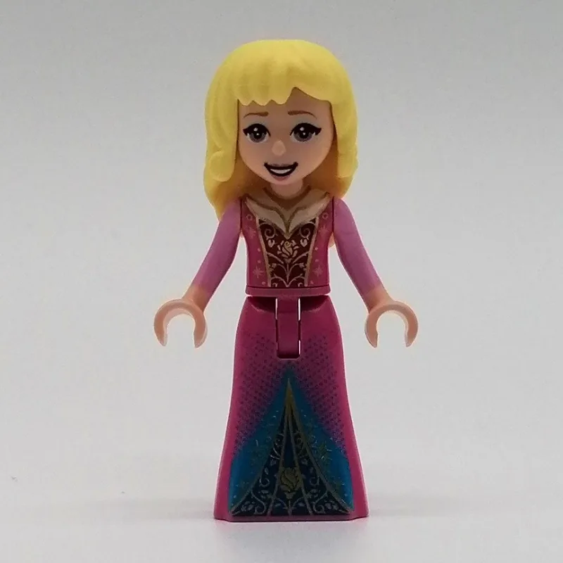 Aurora - Dark Pink Dress, Dark Azure/Blue Dec… — minifigurine LEGO | Brick Broker