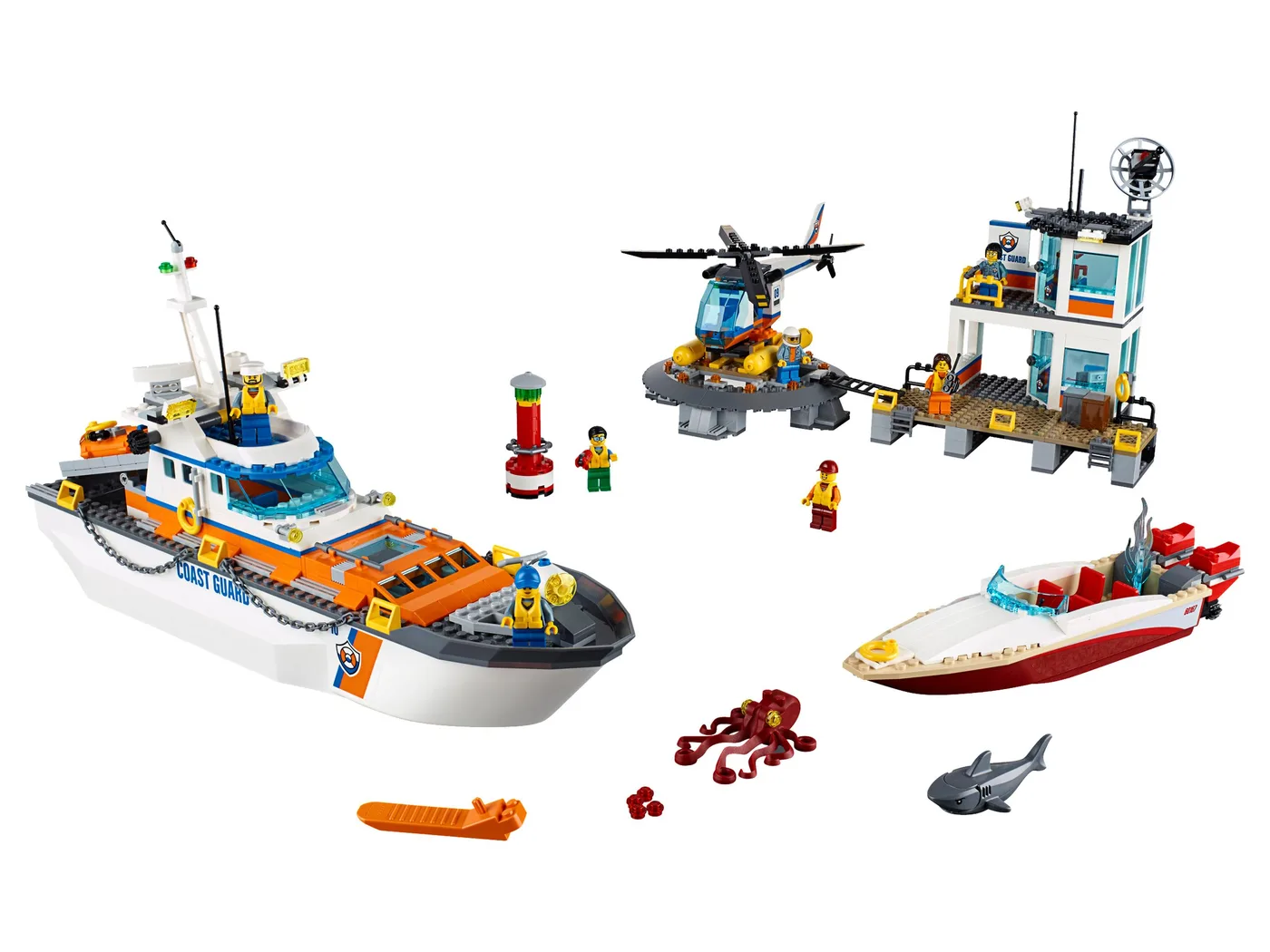 LEGO 60167 Quartier Général des Gardes-Côtes - prix | Brick Broker