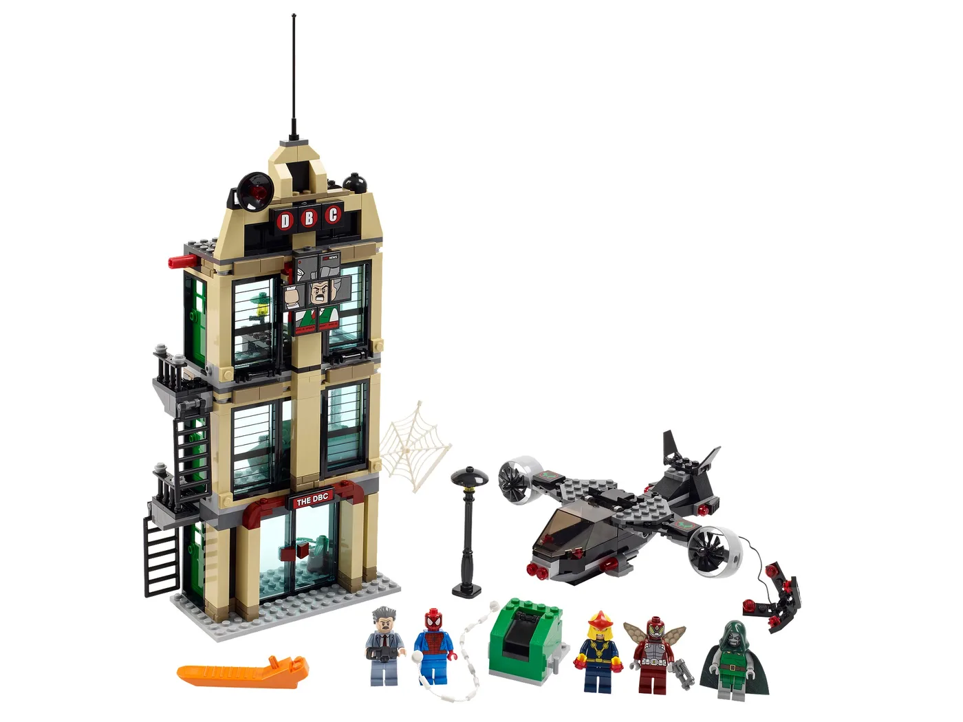 LEGO 76005 Spider-Man : Affrontement au Daily Bugle - prix | Brick Broker