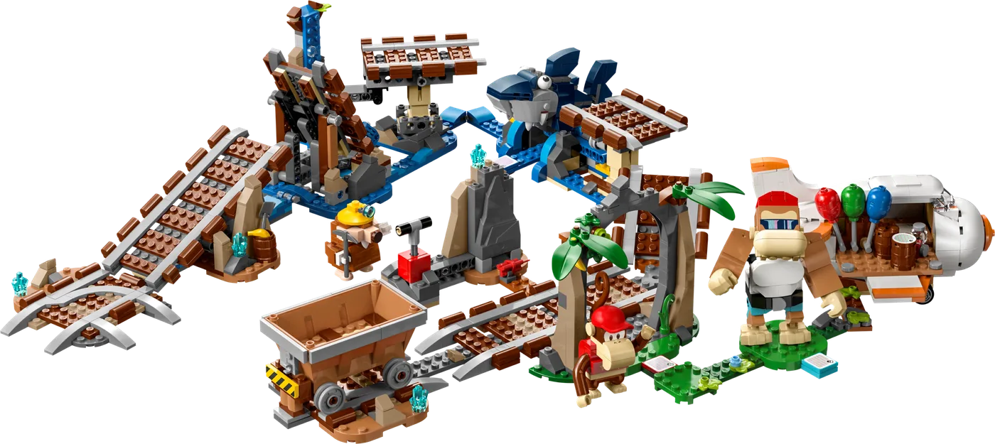 LEGO 71425 L’Aventure en chariot de mine de Diddy Kong – Pack d’extension - prix | Brick Broker