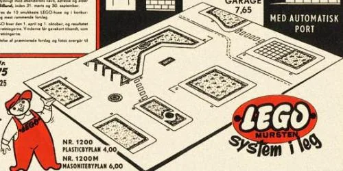 1200 Tableau de Plan de Ville LEGO, Petite en Plastique - prix | Brick Broker